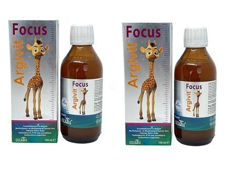 Argivit Focus Portakallı Çocuk Vitamin 2x150 ml