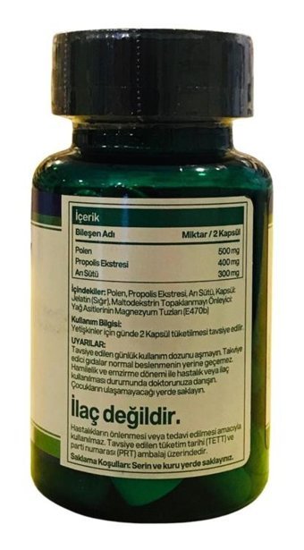 Multimed Bee Complex Aromasız Yetişkin Vitamin 60 Kapsül