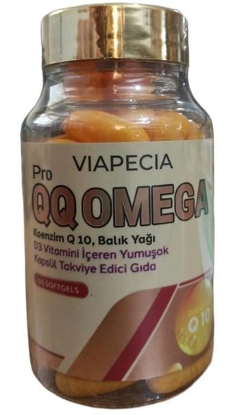 Viapecia Pro Qq Omega Aromasız Yetişkin Vitamin 60 Tablet