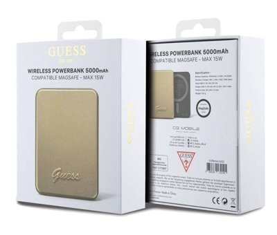 Guess 5000 mAh Powerbank Gold