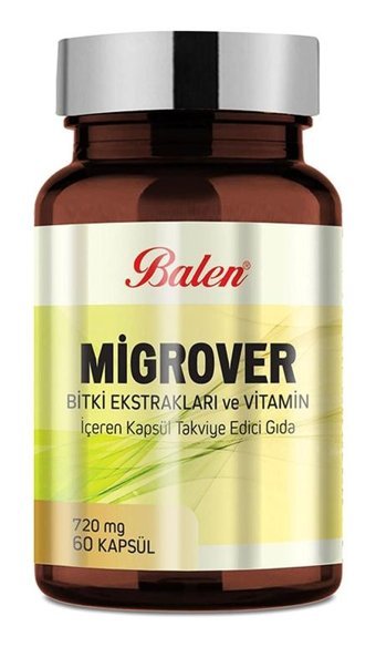 Balen Migrover Bitki Ekstralar Yetişkin Vitamin 3x60 Kapsül