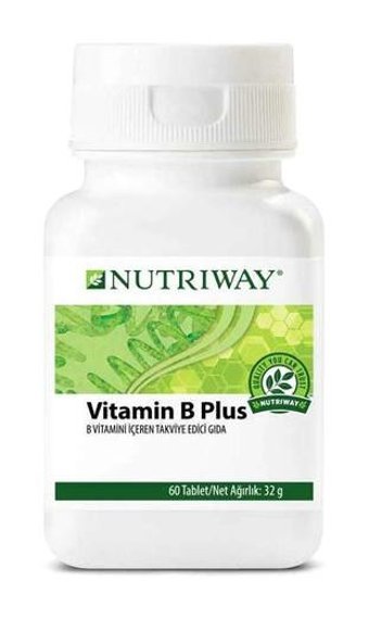 Amway Vitamin B Plus Aromasız Yetişkin Vitamin 60 Tablet