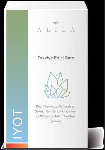 Alila İyot Aromasız Yetişkin Vitamin 90 Tablet