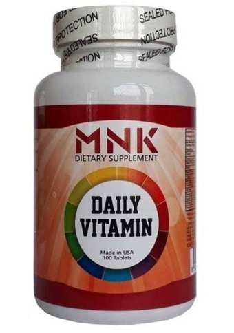 Mnk Aromasız Yetişkin Vitamin 100 Tablet