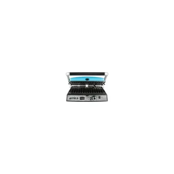 Arnica Tostit Maxi GH26244 6 Dilim Granit Çıkartılabilir Plaka Tek Yönlü 2000 W Izgaralı Turkuaz Tost Makinesi/Waffle ve Tost Makinesi