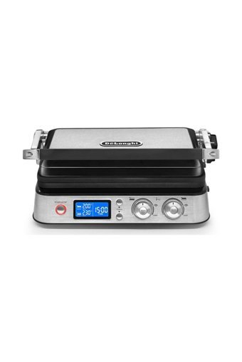 Delonghi CGH 1012D 6 Dilim Döküm Çıkartılabilir Plaka Çift Taraflı 2000 W Izgaralı inox Tost Makinesi