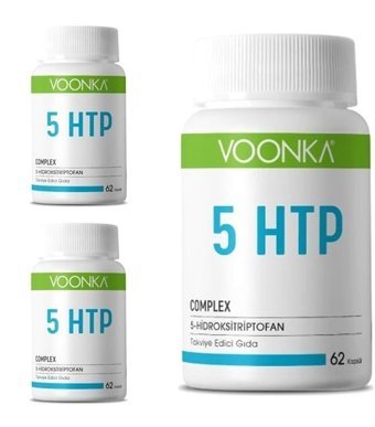 Voonka 5 Htp Complex Aromasız Yetişkin Vitamin 3x62 Kapsül