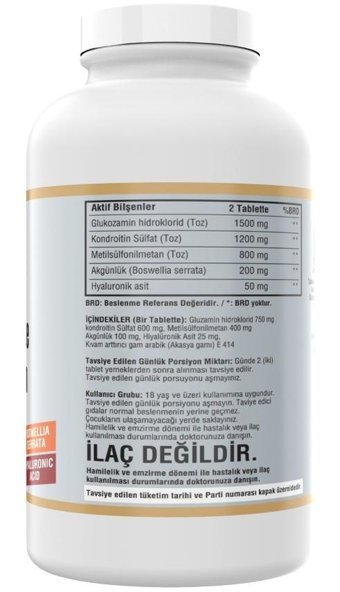 Ncs C Vitamini Kara Mürver Ve Glucosamine Karamürverli Yetişkin Vitamin 120 Tablet - 300 Tablet