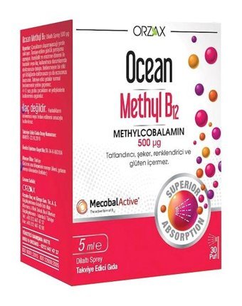 Ocean Methyl B17 Aromasız Yetişkin Vitamin 5 ml