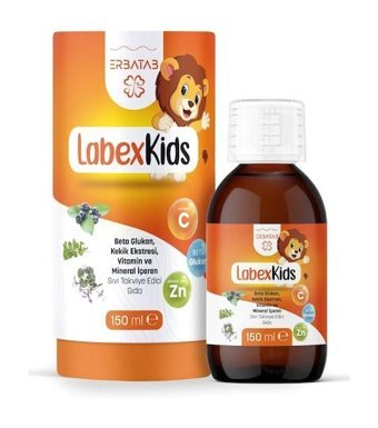 Erbatab Labex Kids Karamürverli Çocuk Vitamin 150 ml