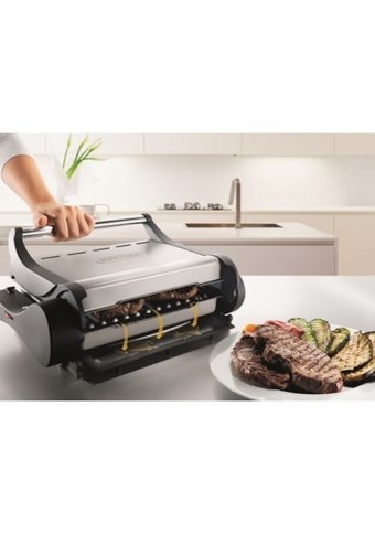 Delonghi CG4001 6 Dilim Granit Çıkartılabilir Plaka Tek Yönlü 1600 W Izgaralı Gri Tost Makinesi