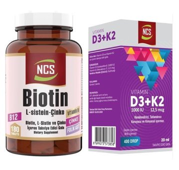 Ncs Biotin Aromasız Yetişkin Vitamin 20 ml - 180 Tablet