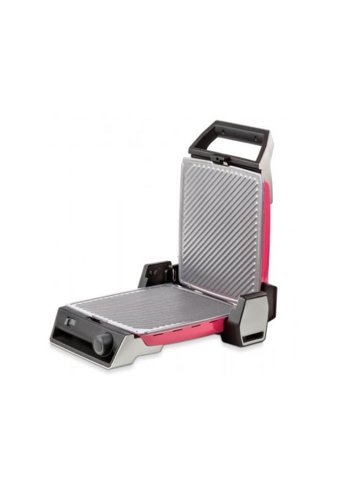 Fakir Breadly 6 Dilim Granit Çıkartılabilir Plaka Çift Taraflı 1800 W Izgaralı Fuşya Tost Makinesi/Waffle ve Tost Makinesi