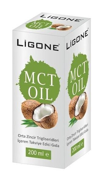 Ligone Mct Oil Hindistan Cevizi Yetişkin Vitamin 200 ml