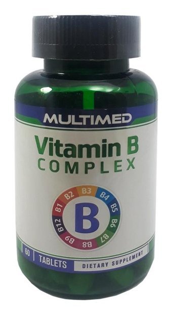 Multimed Vitamin B Complex Aromasız Yetişkin Vitamin 60 Tablet