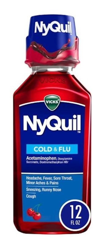 Nyquil Cold & Flu Meyveli Yetişkin Vitamin 354 ml