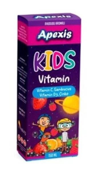 Apexis Kids Bitki Ekstralar Çocuk Vitamin 150 ml