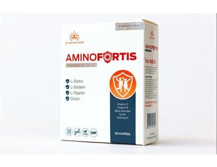 Dr. Amino Acid Aminofortis Aromasız Yetişkin Vitamin 60 Kapsül