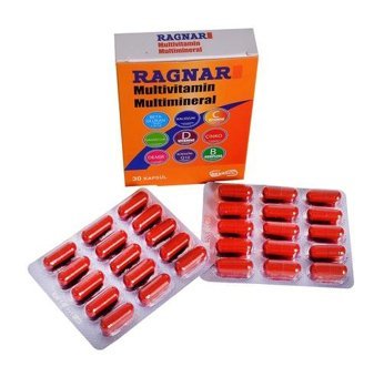 Ragnar - Aromasız Yetişkin Vitamin 30 Kapsül