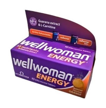 Vitabiotics Wellwoman Energy Aromasız Yetişkin Vitamin 10 Tablet