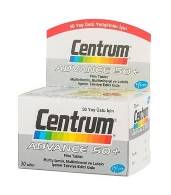 Centrum Advance Aromasız Yetişkin Vitamin 30 Tablet