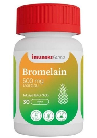 Imuneks Farma Bromelain Meyveli Yetişkin Vitamin 30 Tablet