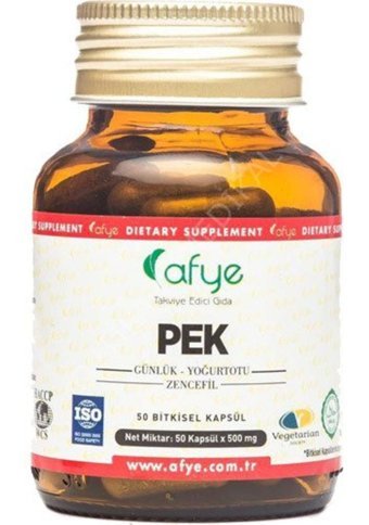 Afye Pek Günlük - Yoğurtotu - Zencefil Yetişkin Vitamin 50 Kapsül