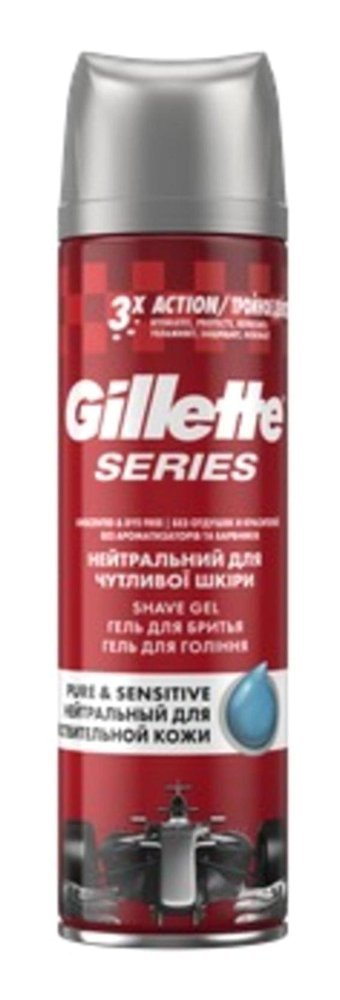 Gillette Series Pure & Sensitive Seyahat Boyu Hassas Ciltler İçin Tıraş Köpüğü 200 ml