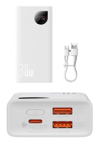 Westus Ultra 10000 mAh Powerbank Beyaz