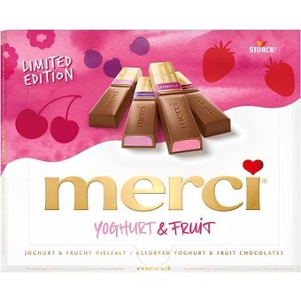 Storck Merci Yoğurtlu Çikolata 250 gr