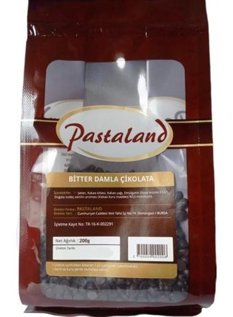 Pastaland Parça Bitter Çikolata 200 gr