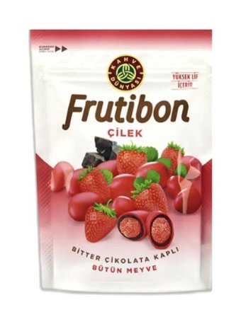 Kahve Dünyası Frutibon Çilekli Çikolata 4x50 gr