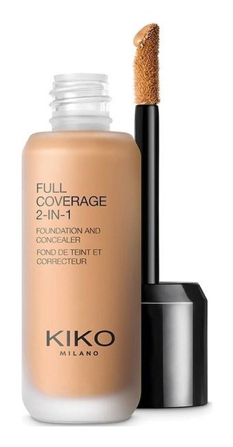 Kiko Full Coverage 2 in 1 80-71 Neutral Likit Serum Fondöten 25 ml