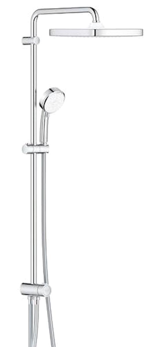 Grohe Tempesta System 250 Yağmurlama Sürgülü Mafsallı Duş Seti