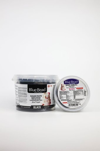 Blue Bead Şeker Hamuru Siyah 200 gr