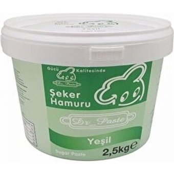 Dr. Paste Şeker Hamuru 2.5 Kg. (Yeşil)