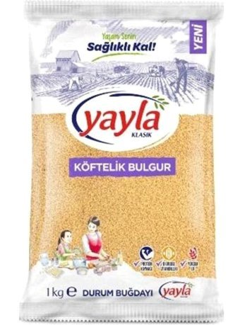 Yayla Çiğ Köftelik Bulgur 4x1 kg