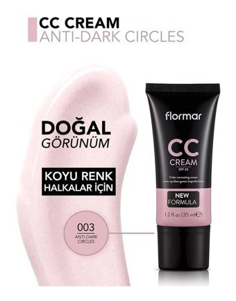 Flormar Koyu Leke Gizleyici Güneş Koruyuculu Işıltılı CC Krem 35 ml