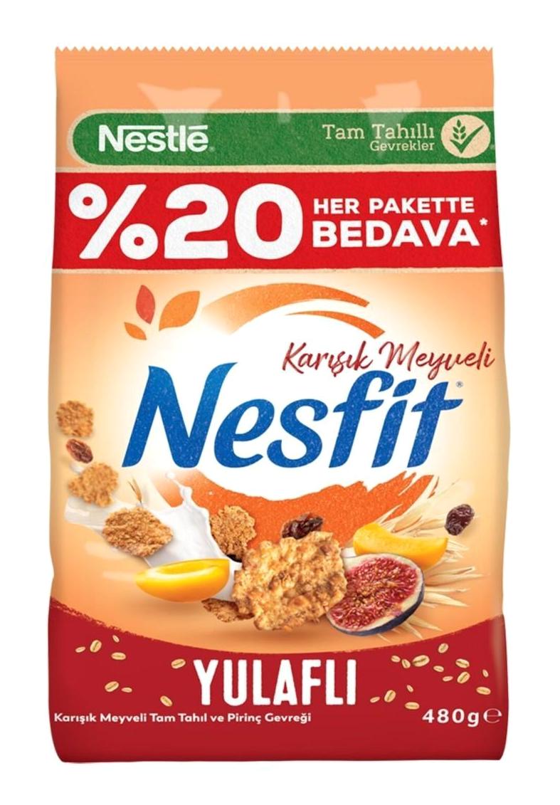 Nestle Nesfit Karışık Meyveli Yulaf Ezmesi 400 gr