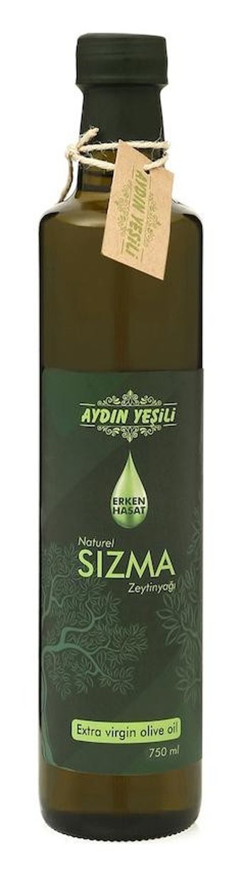 Aydın Yeşili Cam Sızma Zeytinyağı 750 ml