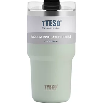 Tyeso Tripletask Paslanmaz Çelik 600 ml Outdoor Termos Yeşil