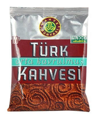 Kahve Dünyası Sade Orta Kavrulmuş Türk Kahvesi 100 gr