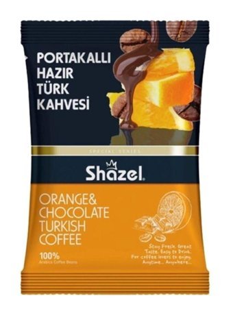 Shazel Portakallı Türk Kahvesi 100 gr