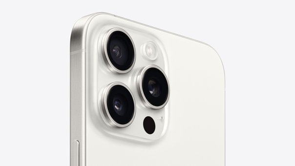 Apple iPhone 15 Pro Max 256 Gb Hafıza 6.7 İnç 48 MP Çift Hatlı Oled Ekran Ios 17 Akıllı Cep Telefonu Beyaz Titanyum