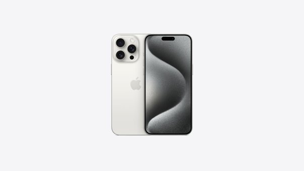 Apple iPhone 15 Pro 1 Tb Hafıza 6.1 İnç 48 MP Çift Hatlı Oled Ekran Ios 17 Akıllı Cep Telefonu Beyaz Titanyum