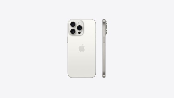 Apple iPhone 15 Pro 1 Tb Hafıza 6.1 İnç 48 MP Çift Hatlı Oled Ekran Ios 17 Akıllı Cep Telefonu Beyaz Titanyum