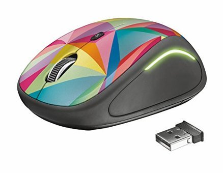 Trust ‎Yvi FX RGB Kablosuz Çok Renkli Optik Mouse