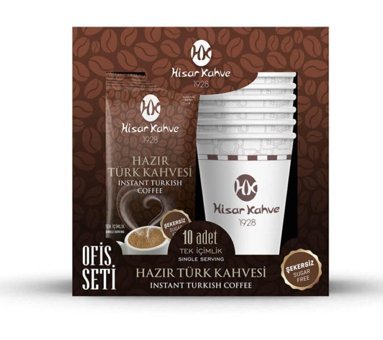 Hisar Sade Orta Kavrulmuş Türk Kahvesi 10x7 gr