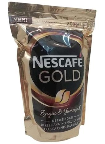 Nestle Nescafe Gold Paket Granül Kahve 200 gr