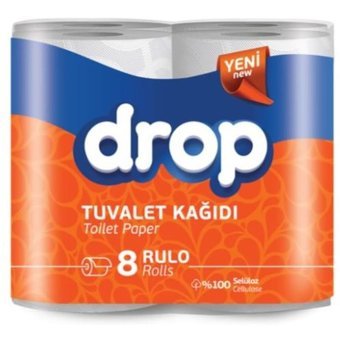 Drop 2 Katlı 8'li Tuvalet Kağıdı